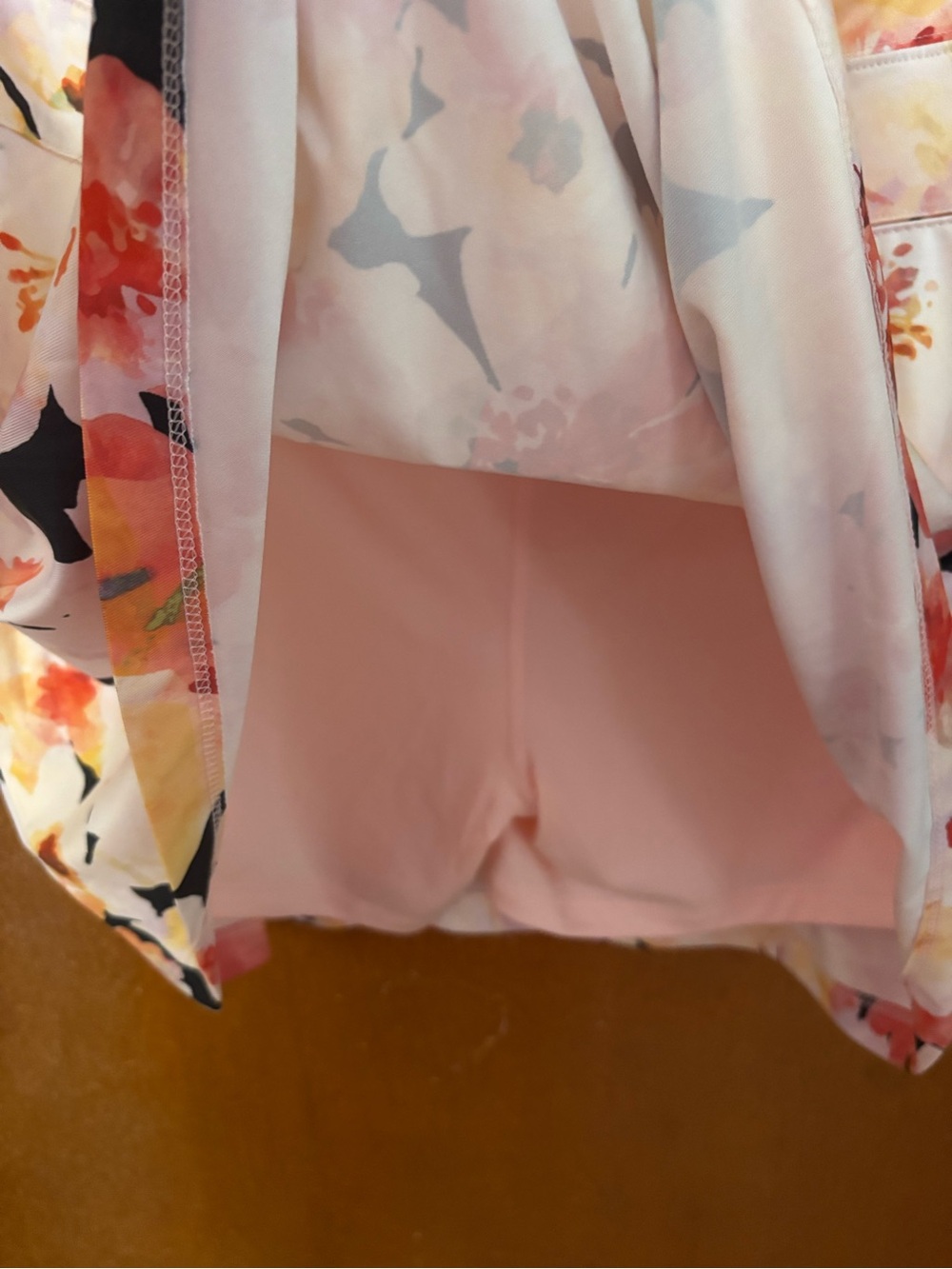 New skort.  Med.   Floral - Picture 5 of 6